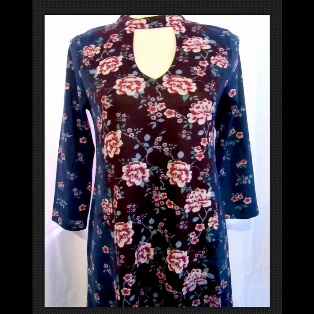 Living Doll Floral Print Dress Small
